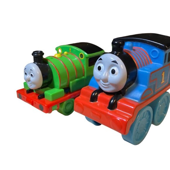 Thomas the Train and Percy Chunky Train Engines - Picture 3 of 12
